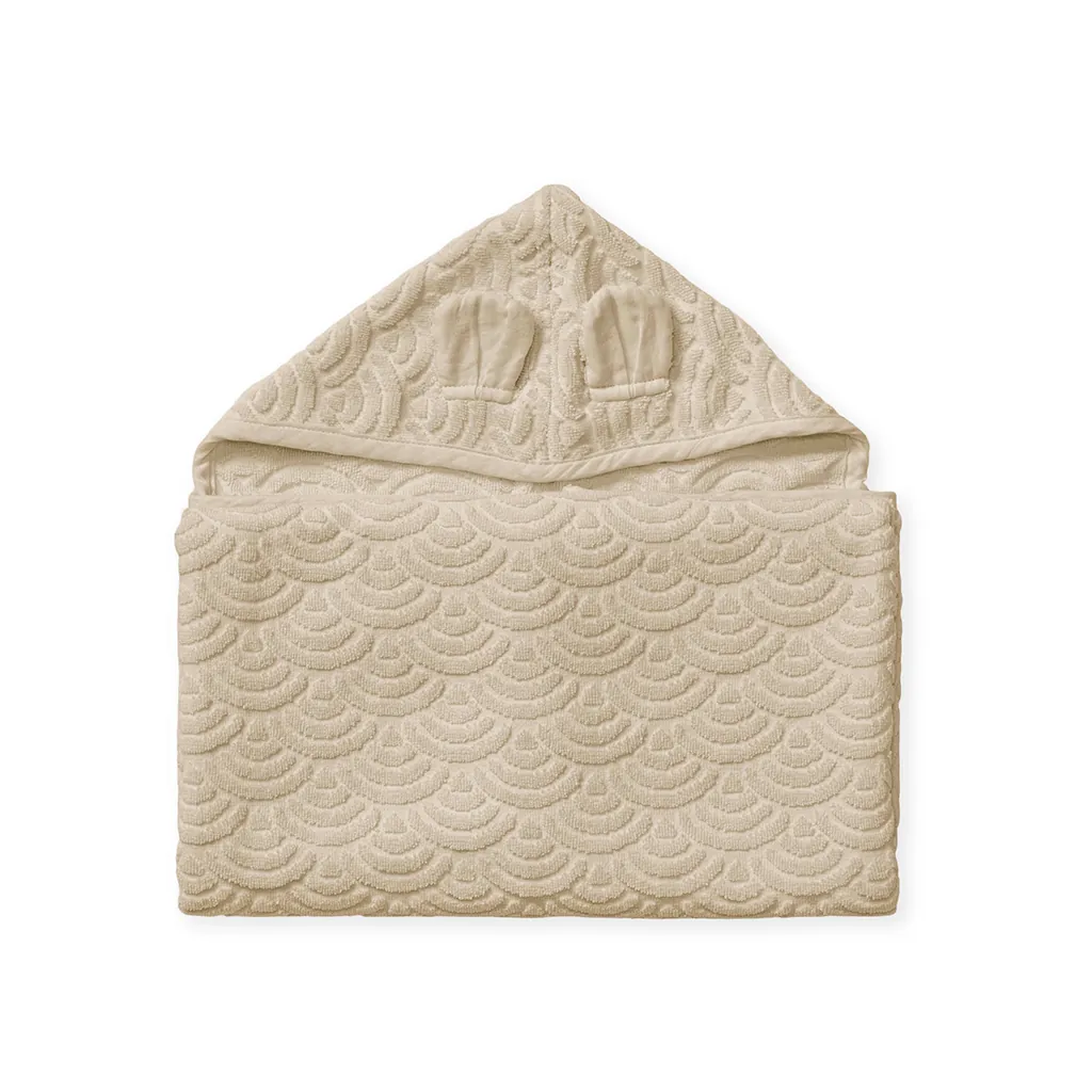 Cam Cam Junior Kapuzenbadetuch | Almond