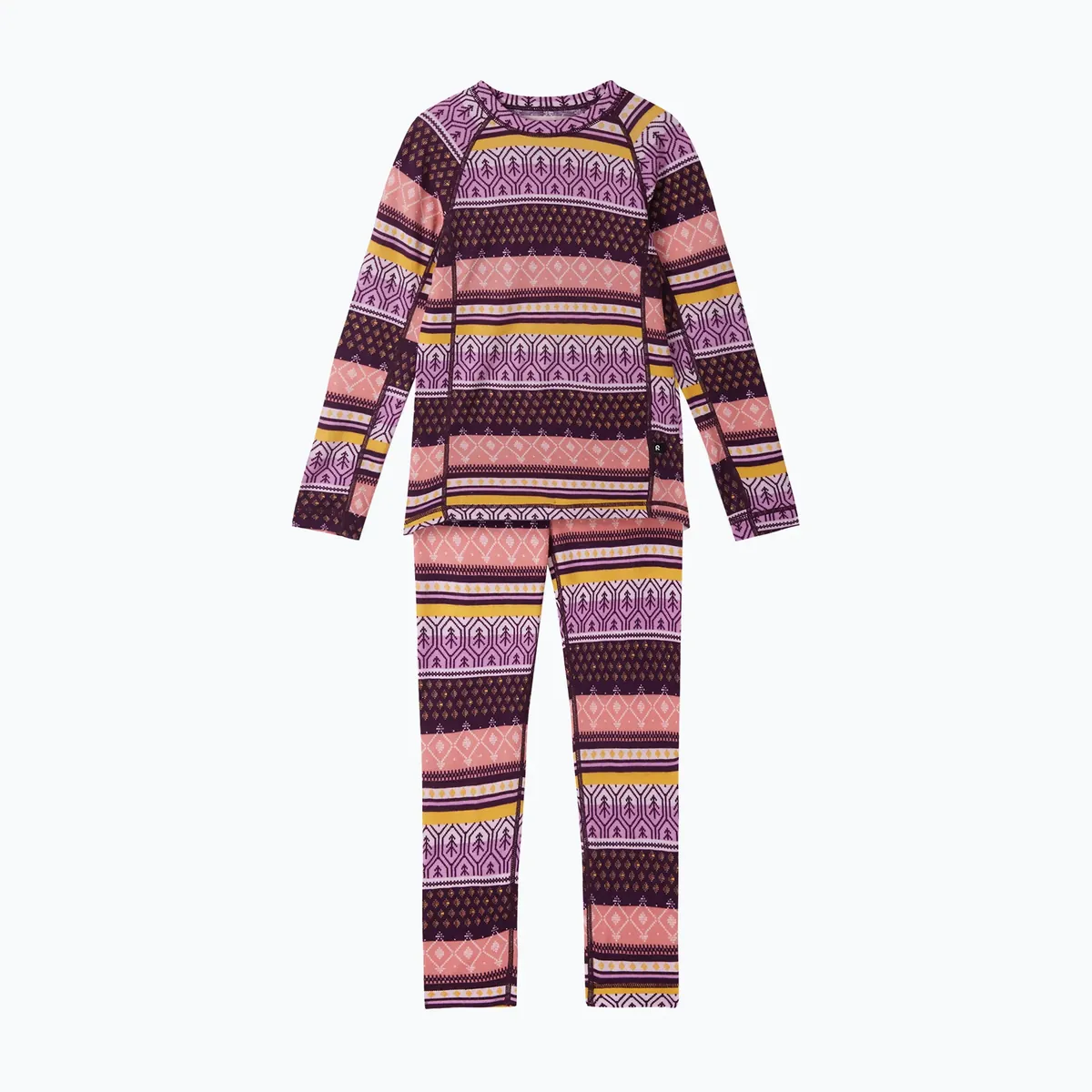 Reima Kinder Funktionsunterwäsche Set Taitoa deep purple