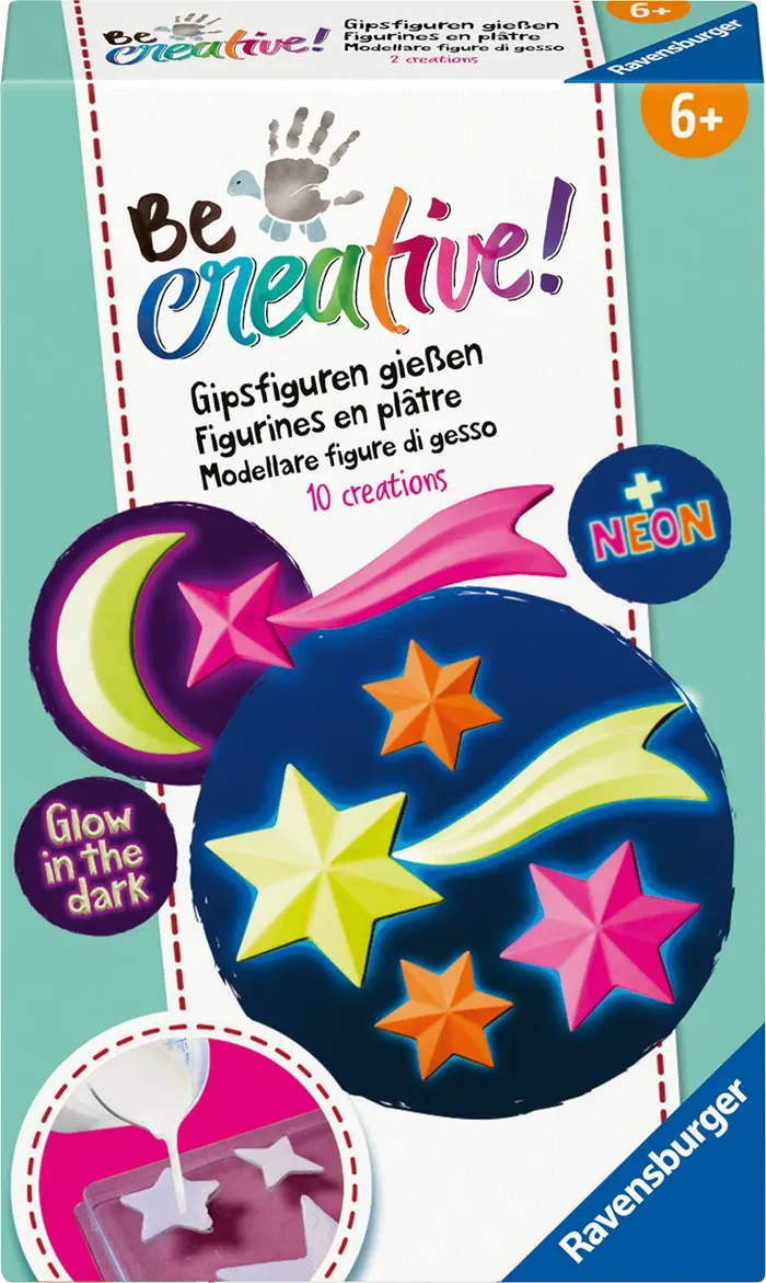 BeCreative, figurines en plâtre