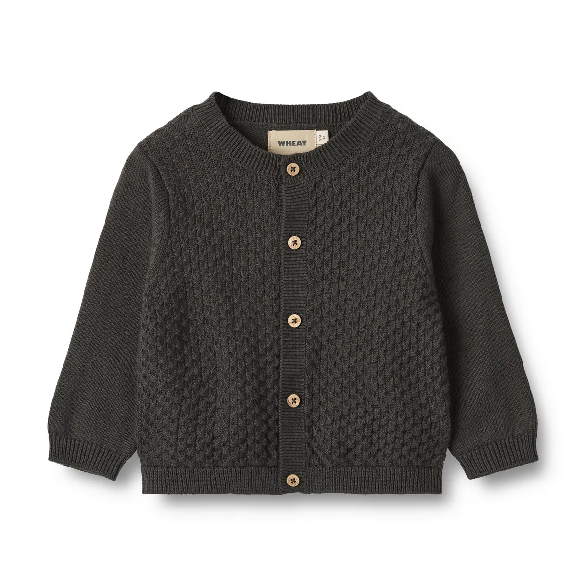 Wheat Strick-Cardigan "Siggi" Raven