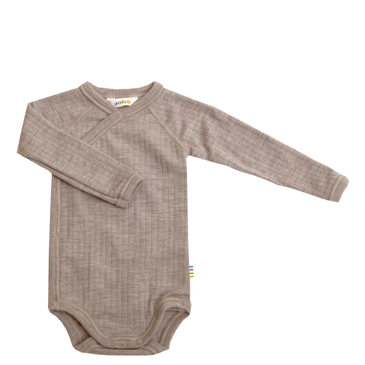 Joha Wickel-Body Merinowolle | Sesame Melange