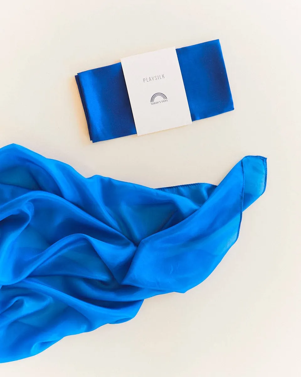 Sarah’s Silks Seidentuch | Königliches Blau