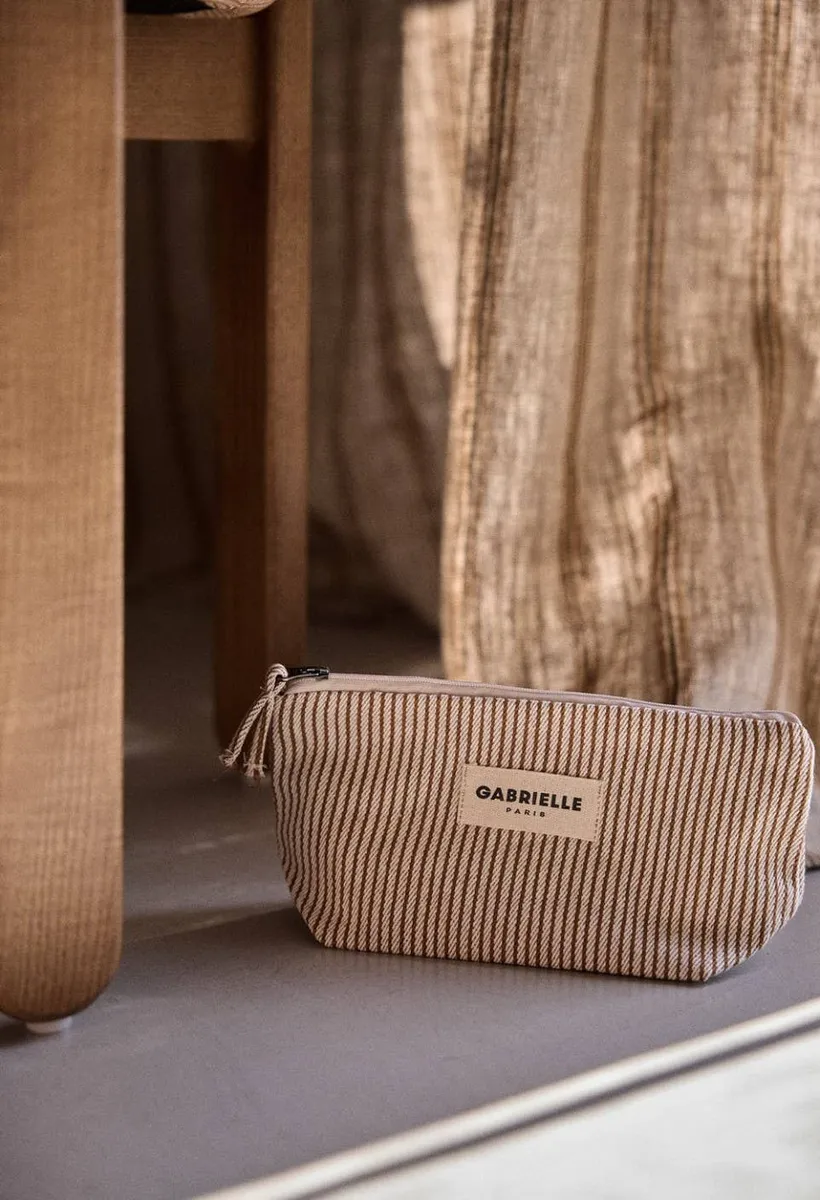 Gabrielle Paris Kosmetiktasche | Tonstreifen