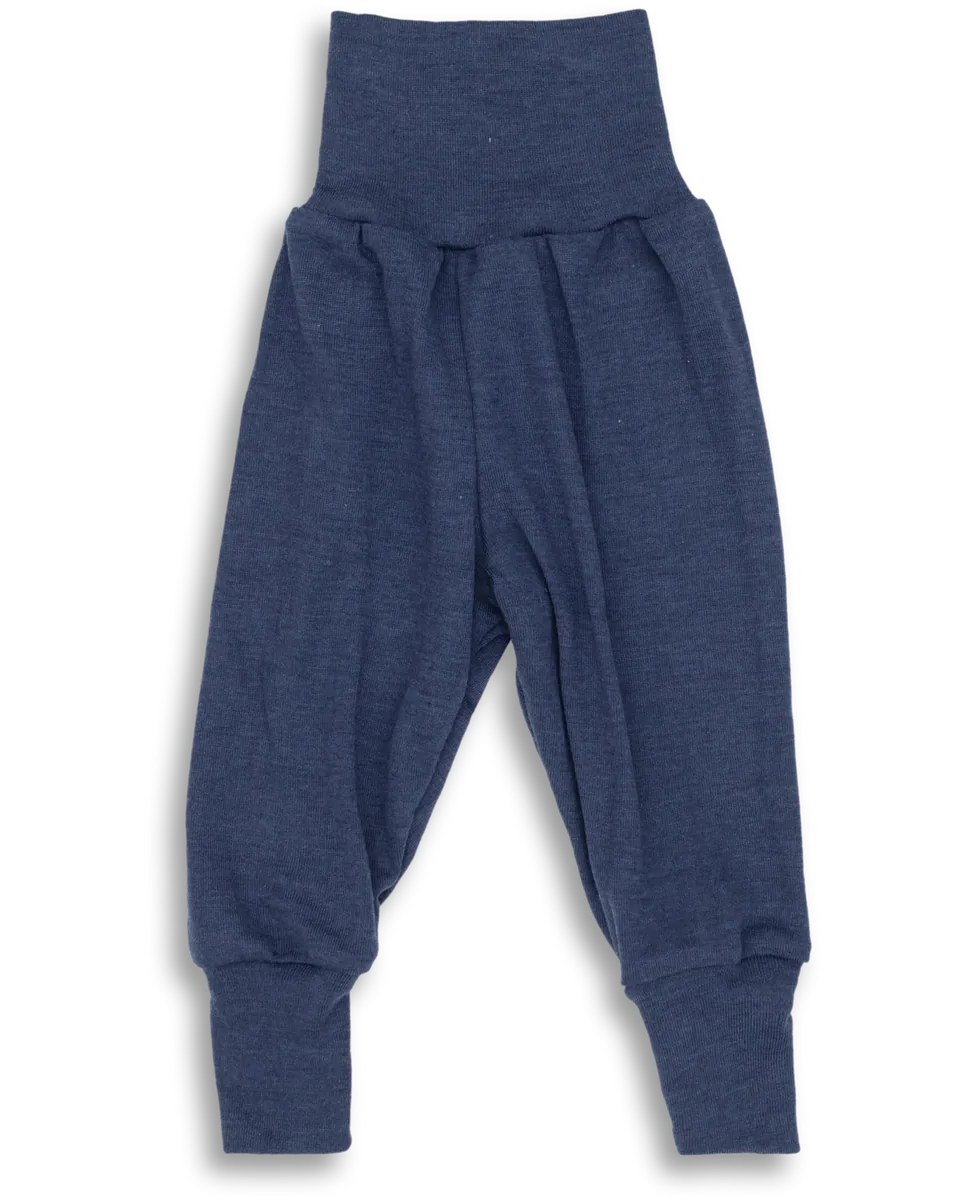 Engel Nabelbund Hose Wolle | Marine