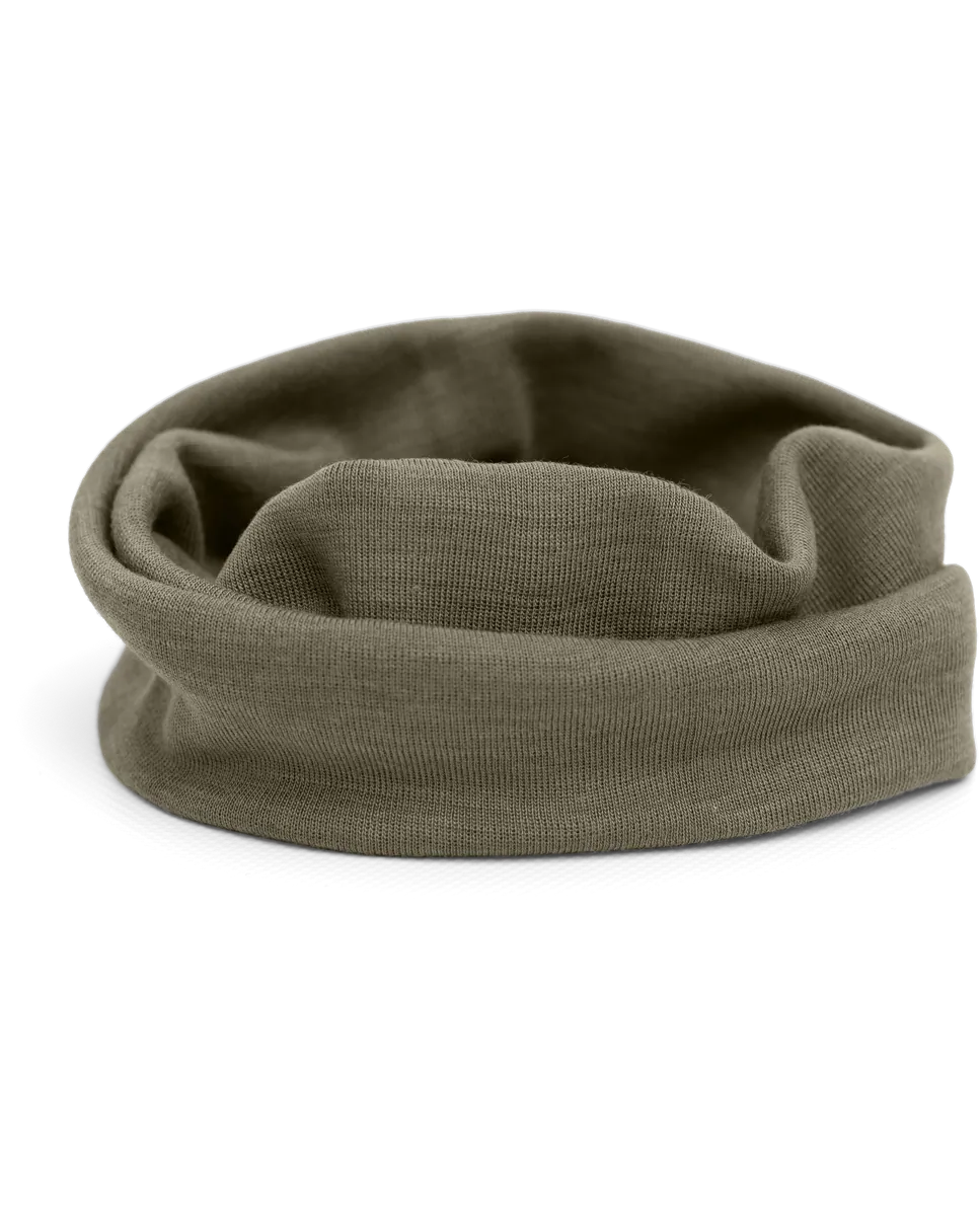 Engel Wolle-Seide Schlauchschal | Olive
