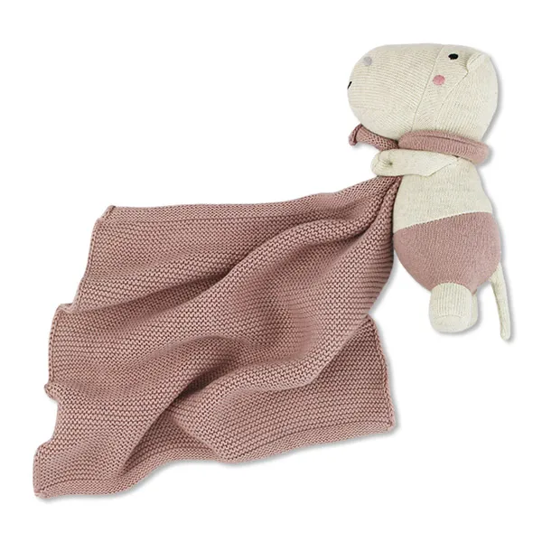 Ava & Yves Kuscheltuch Hippo gross - Natur | Fawn