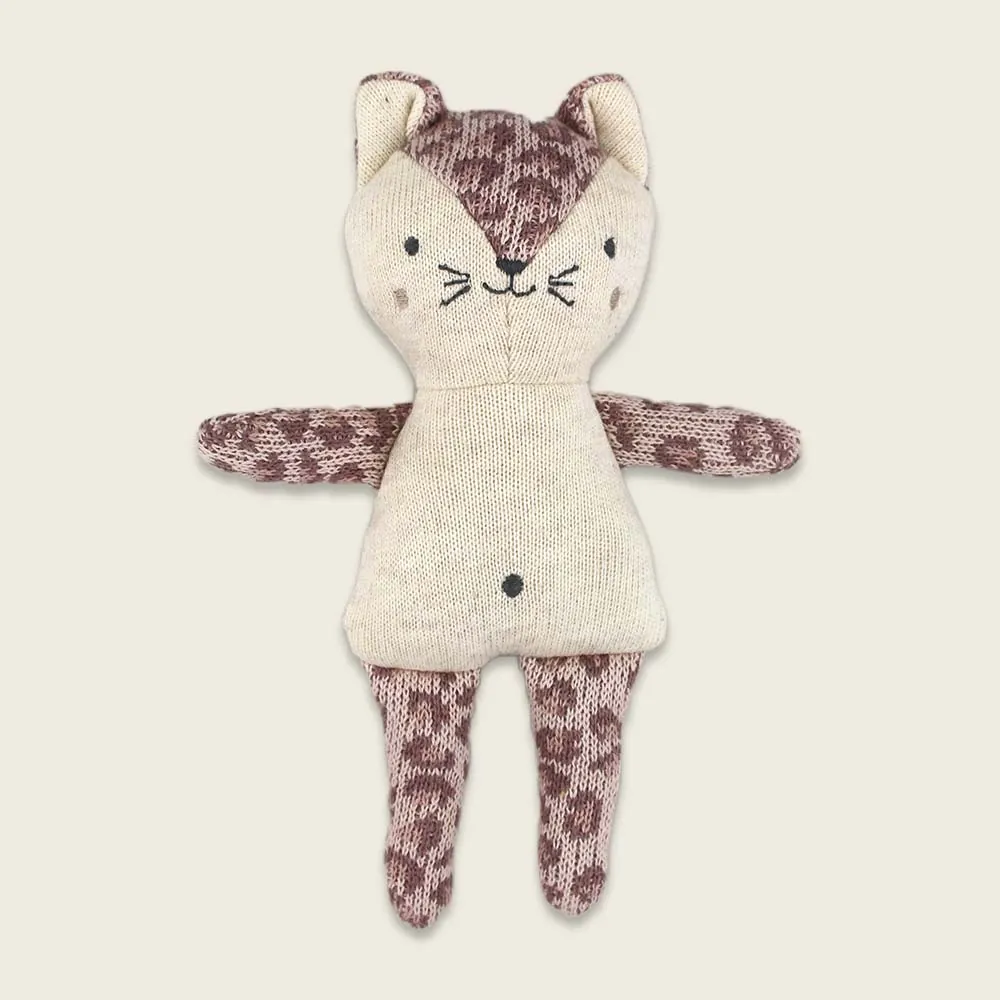 Ava & Yves Babyrassel Leopard - Rose