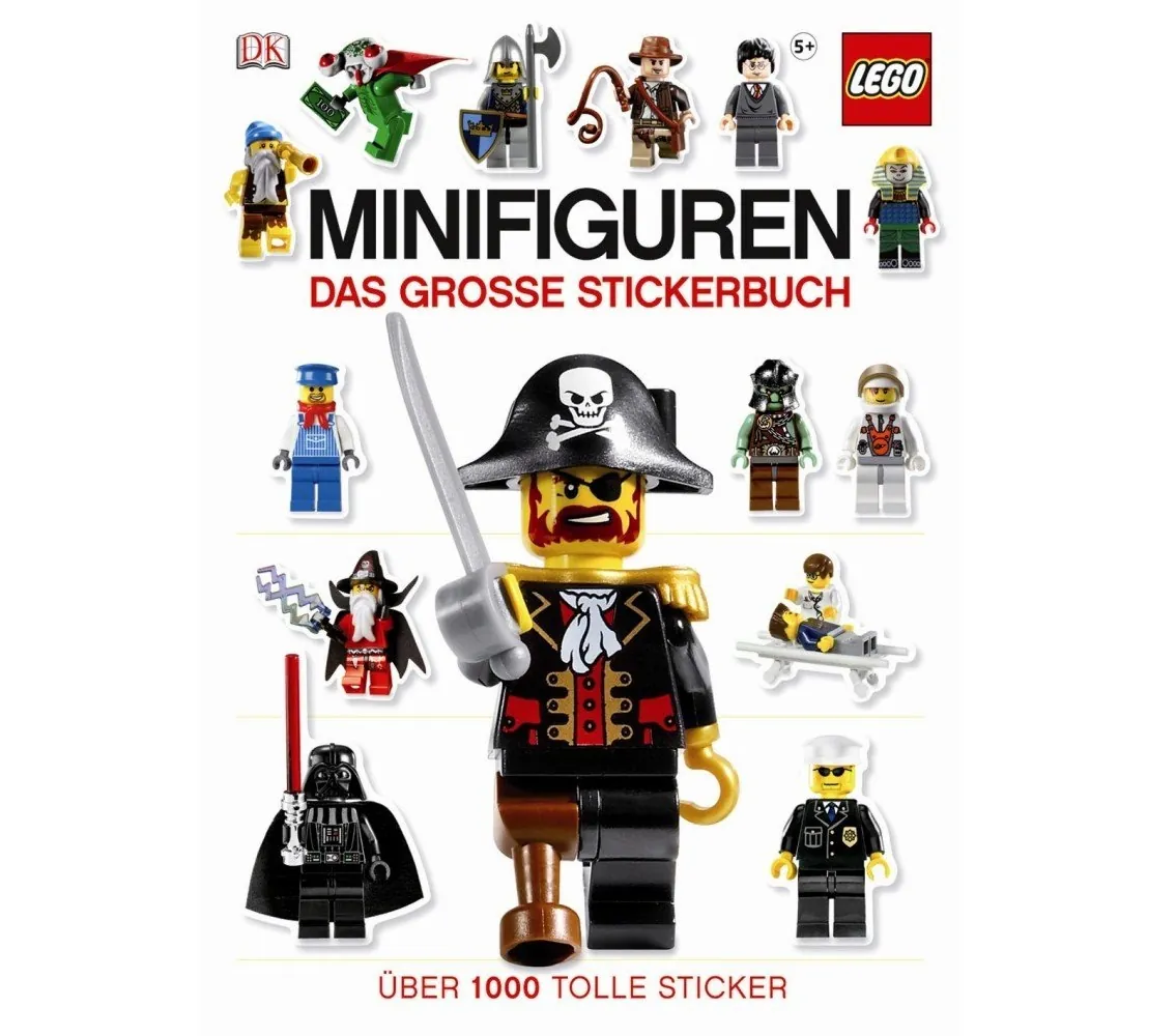 LEGO Minifiguren Das große Stickerbuch