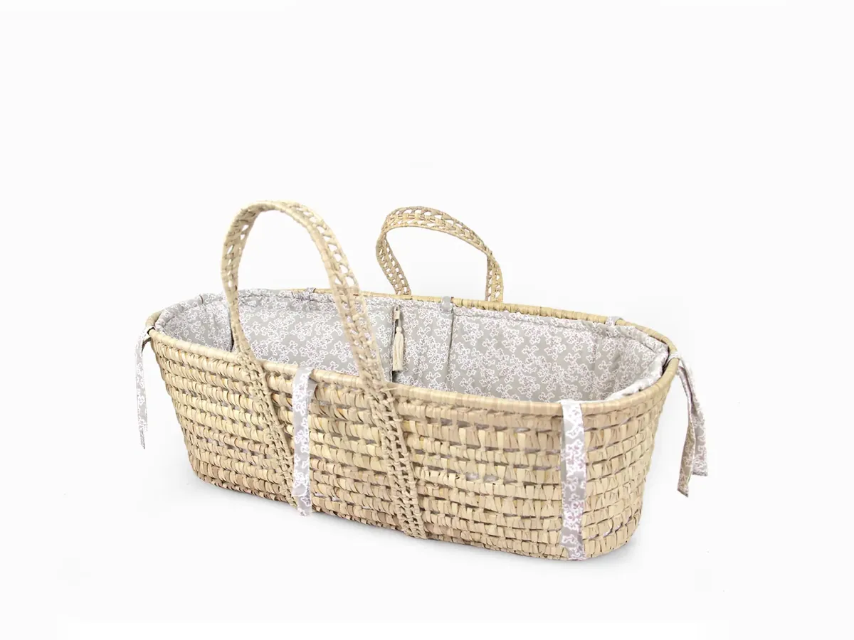 Moseskorb Set Blush Garden