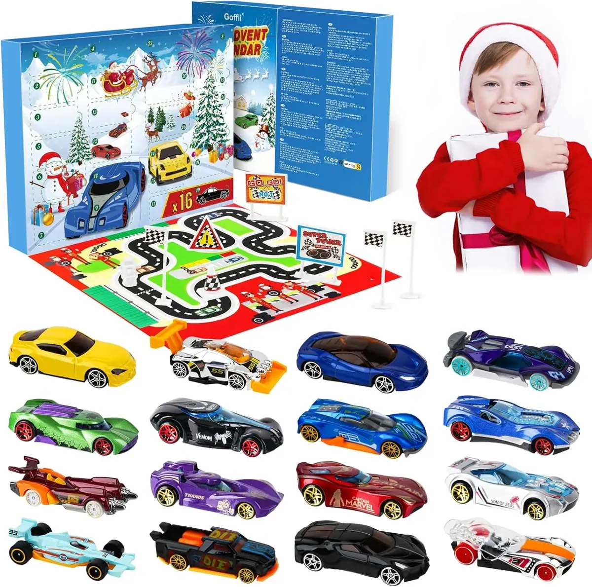 Adventskalender Spielzeugauto