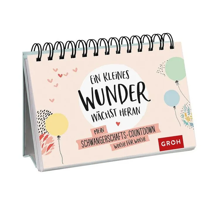 Stellkalender Mein Schwangerschafts-Countdown Woche für Woche