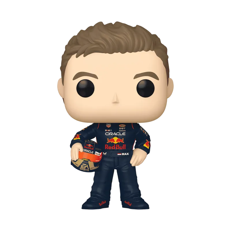 Max Verstappen mit Helm