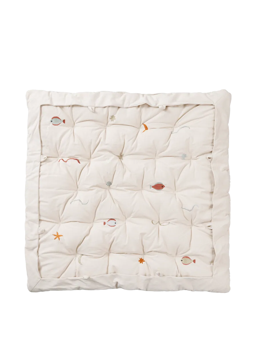 Ferm Living Gepolsterte Spielmatte Harbour | Natural