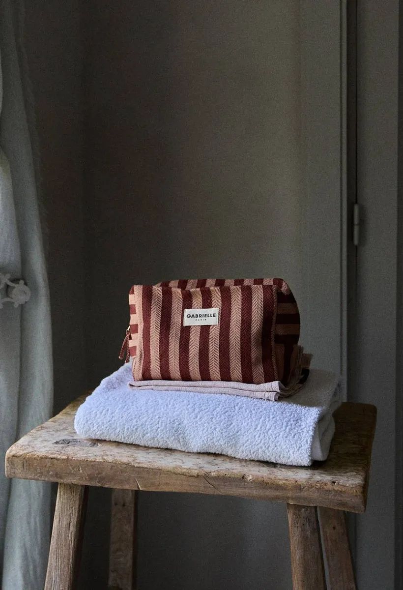 Gabrielle Paris Kosmetiktasche | Streifen Garance