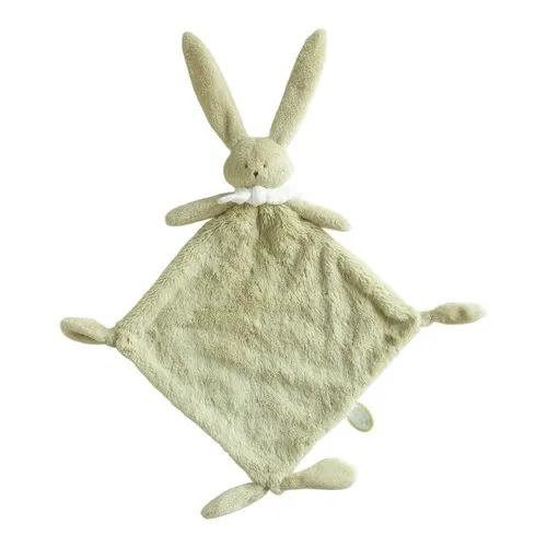 Dimpel Kuscheltuch Hase "Ella Doudou 35" | Pistache