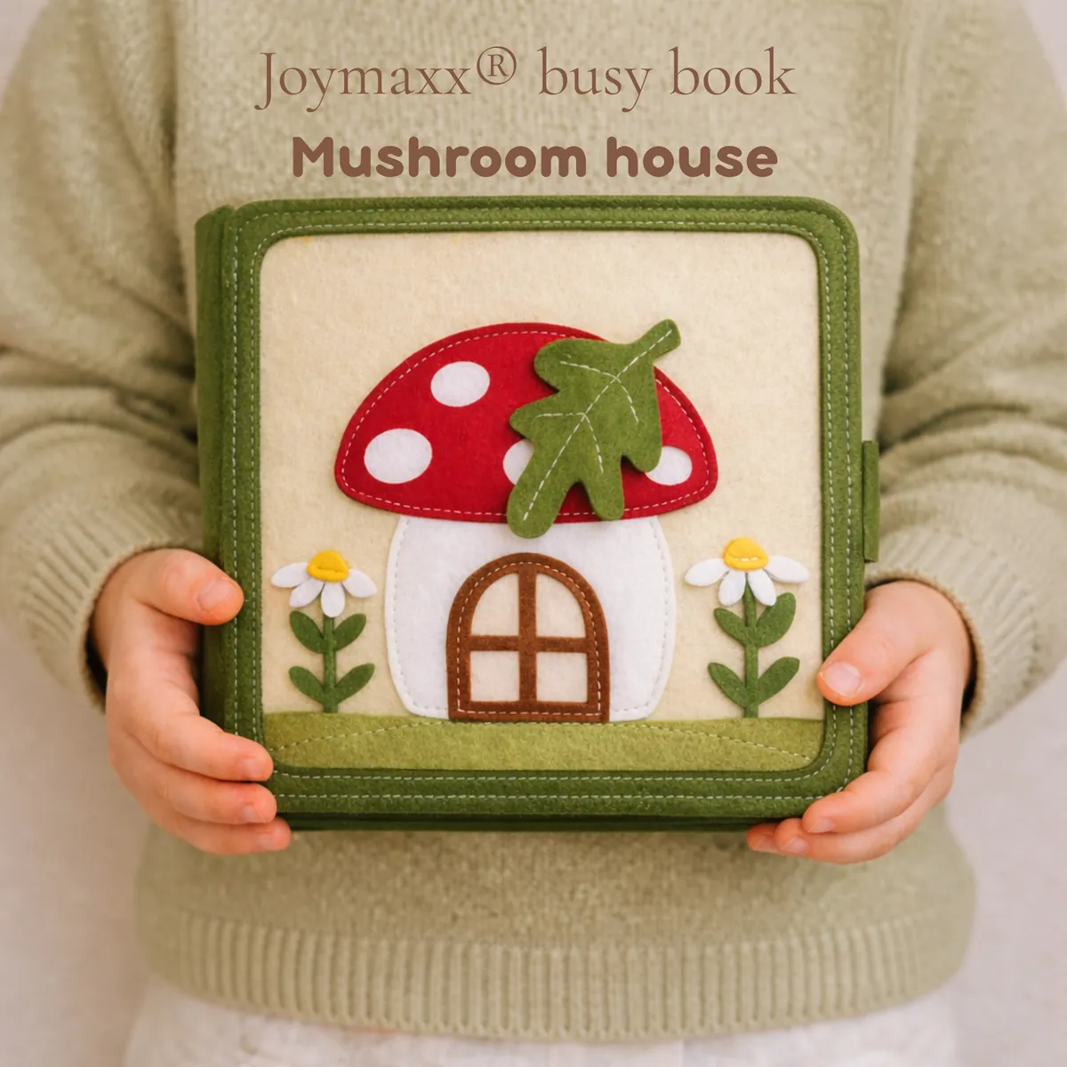 Joymaxx Montessori Beschäftigungsbuch | Pilzhaus