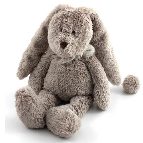 Dimpel Spieluhr Hase "Flor" 18 | Grau Beige