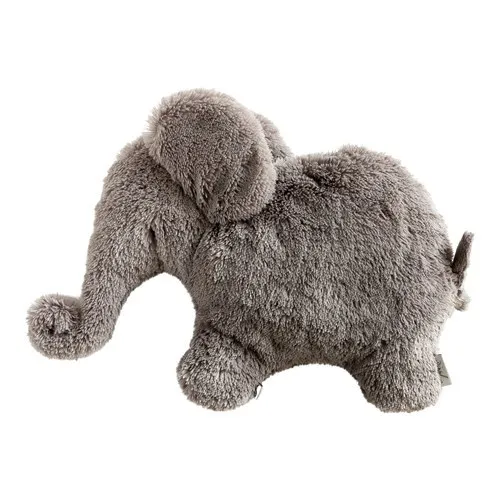 Dimpel Kuscheltuch Elefant "Oscar Pancake 32" | Grau Braun