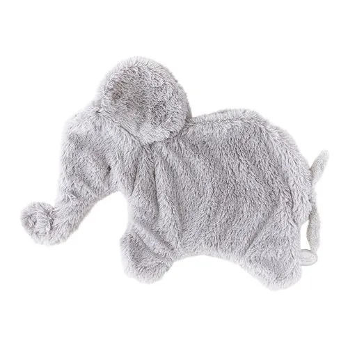 Dimpel Kuscheltuch Elefant "Oscar Doudou 42" | Hellgrau
