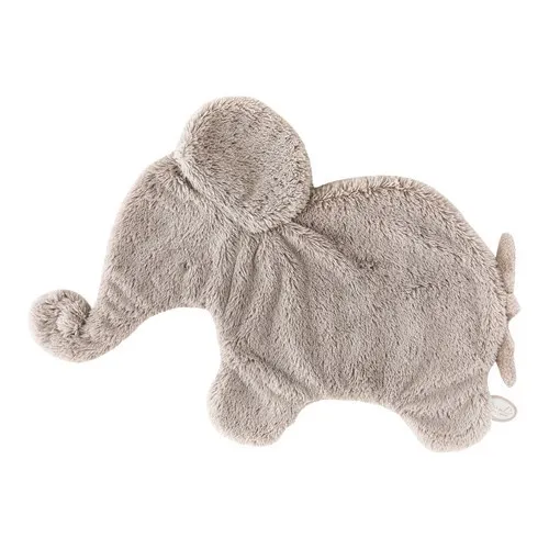 Dimpel Kuscheltuch Elefant "Oscar Doudou 42" | Grau Beige