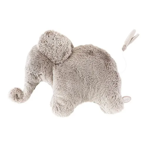 Dimpel Spieluhr Elefant "Oscar" 42cm | Graubeige