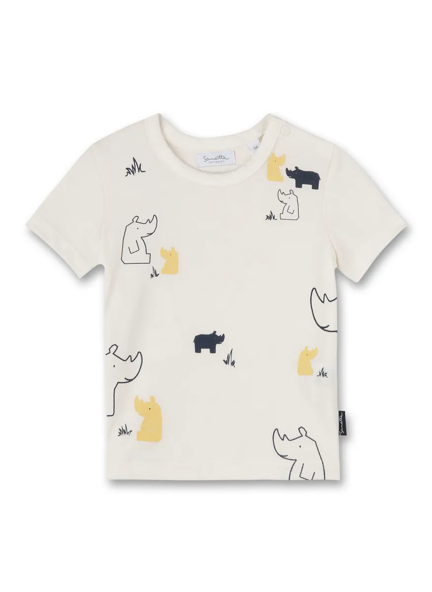Sanetta T-Shirt Nashorn beige