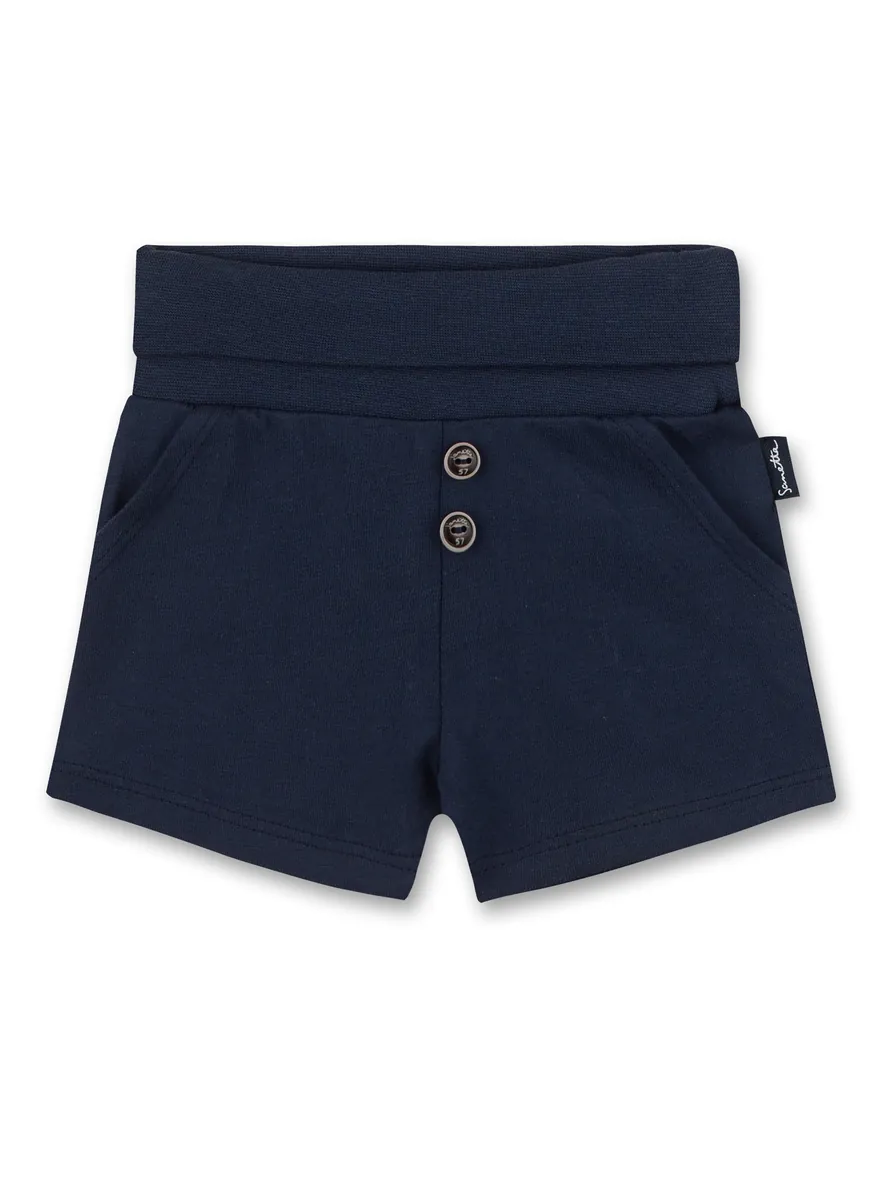 Sanetta Shorts Knöpfe marine