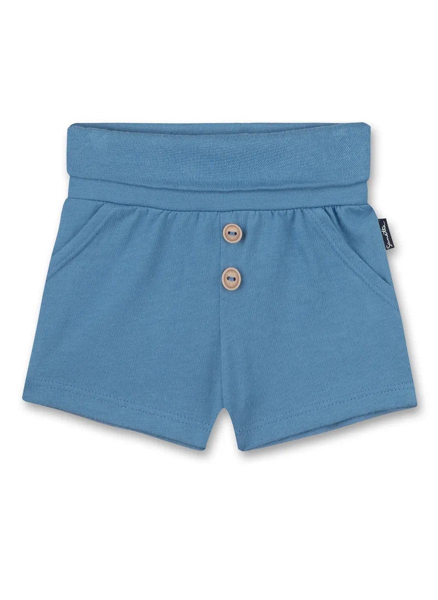 Sanetta Shorts Knöpfe blau