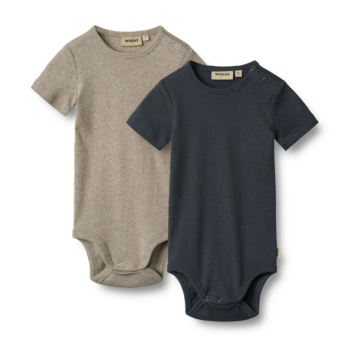 Wheat Body Rib "Spencer" Navy 2 Stück