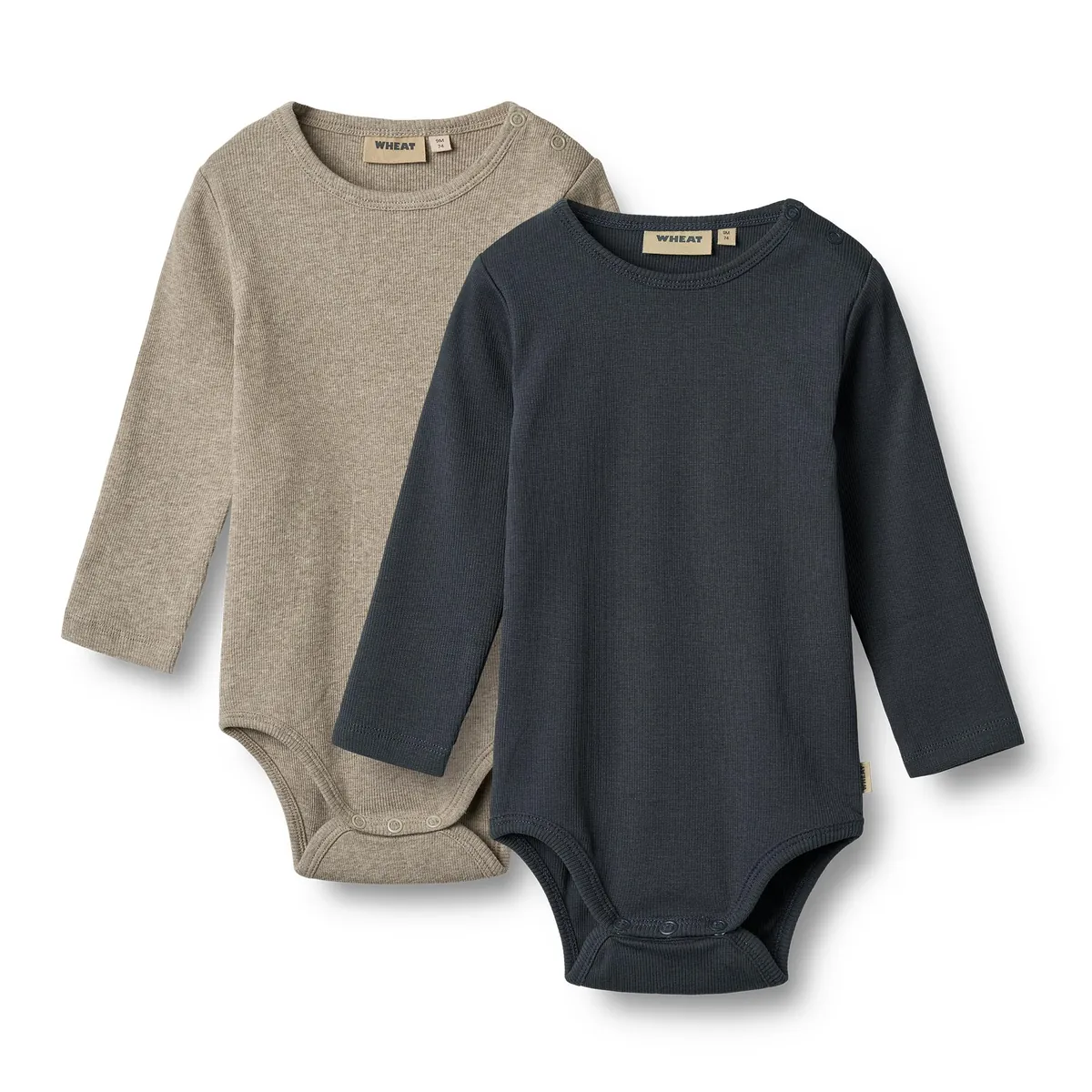 Wheat Body Rib "Spencer" Navy 2 Stück