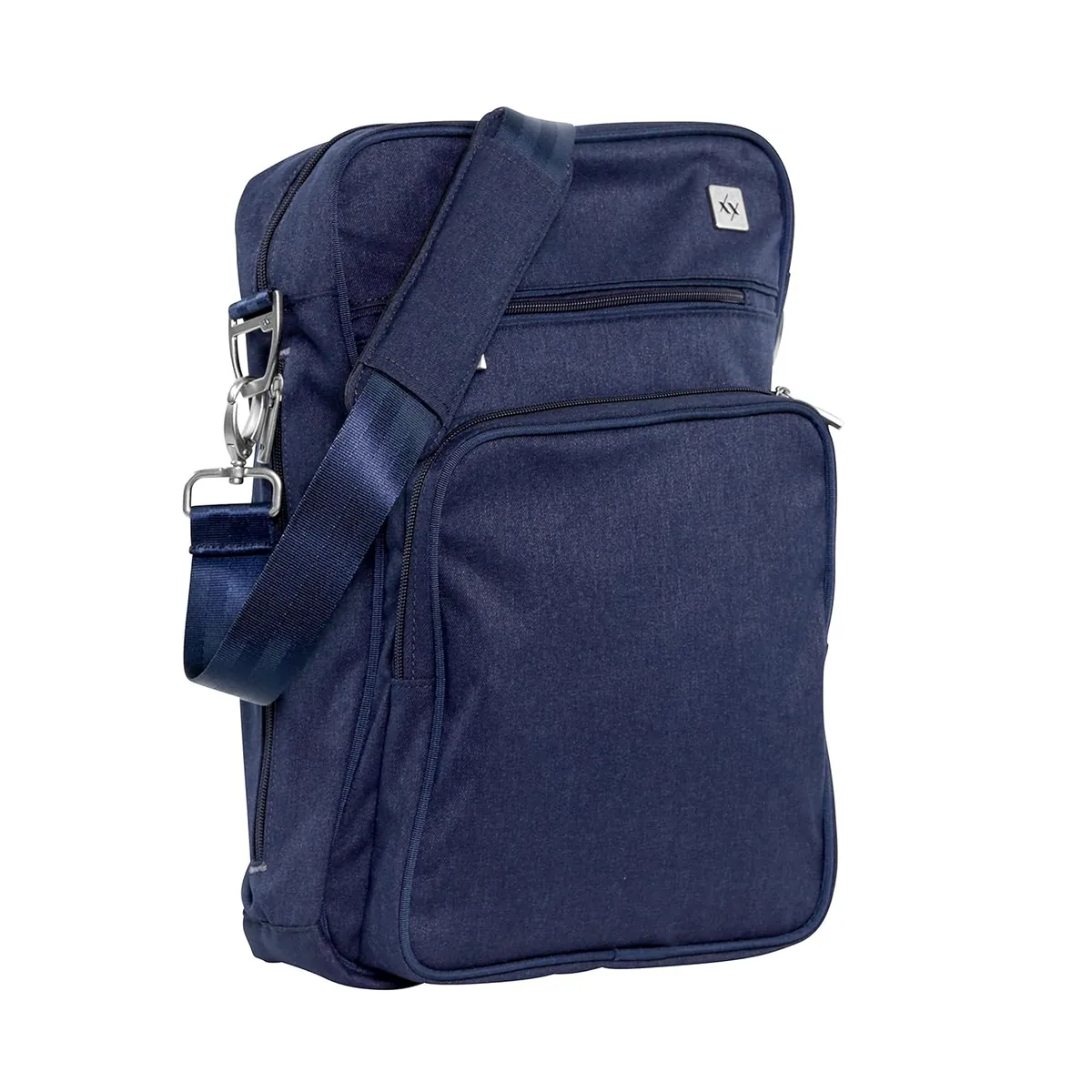 Papa Wickeltasche Helix Jeansblau