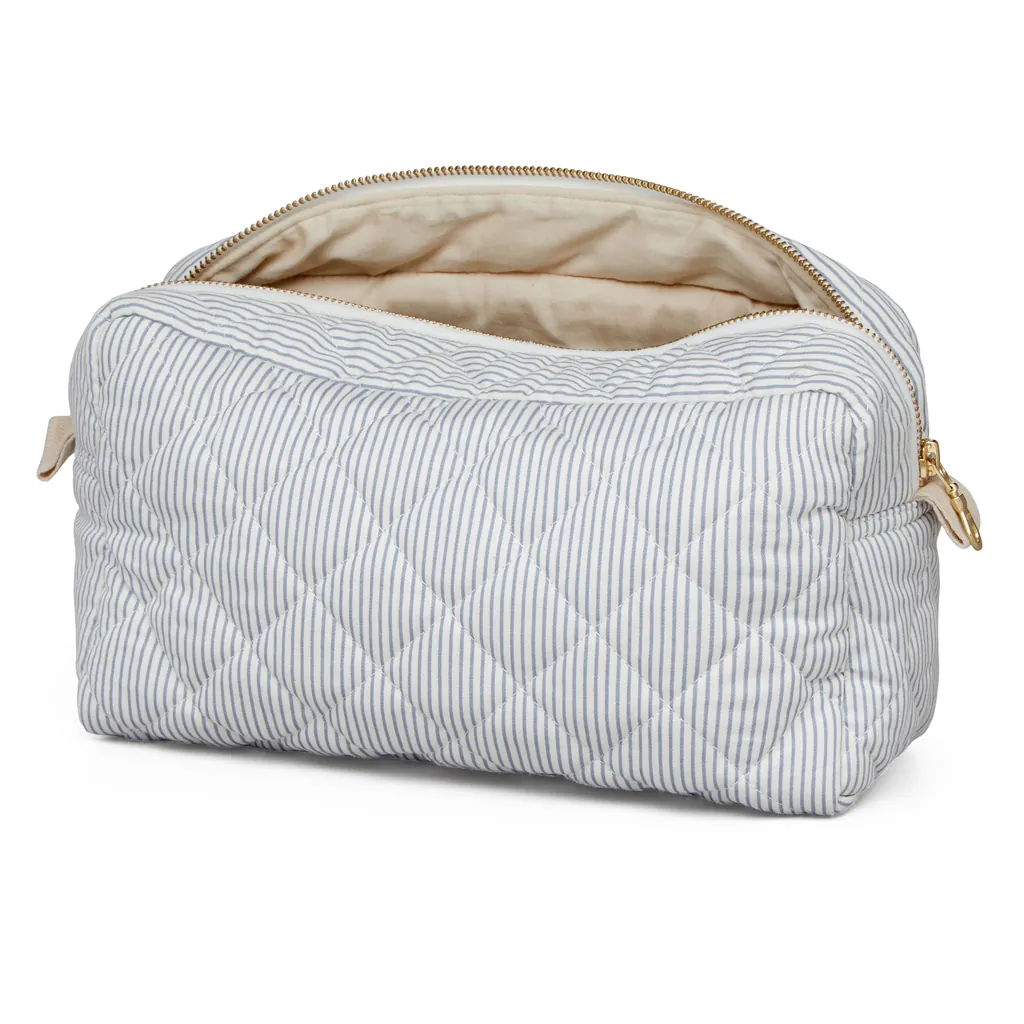 Cam Cam Necessaire | Classic Stripes Blue, Praline