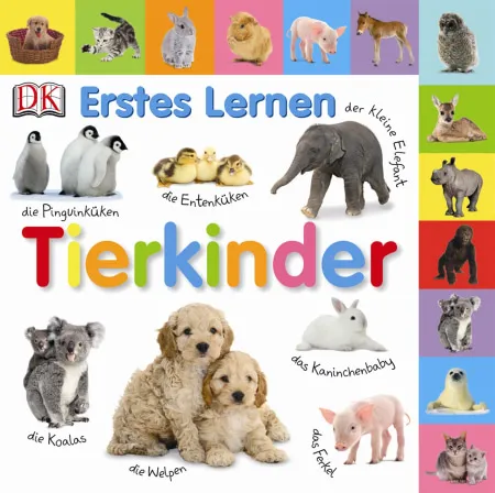 Erstes Lernen. Tierkinder