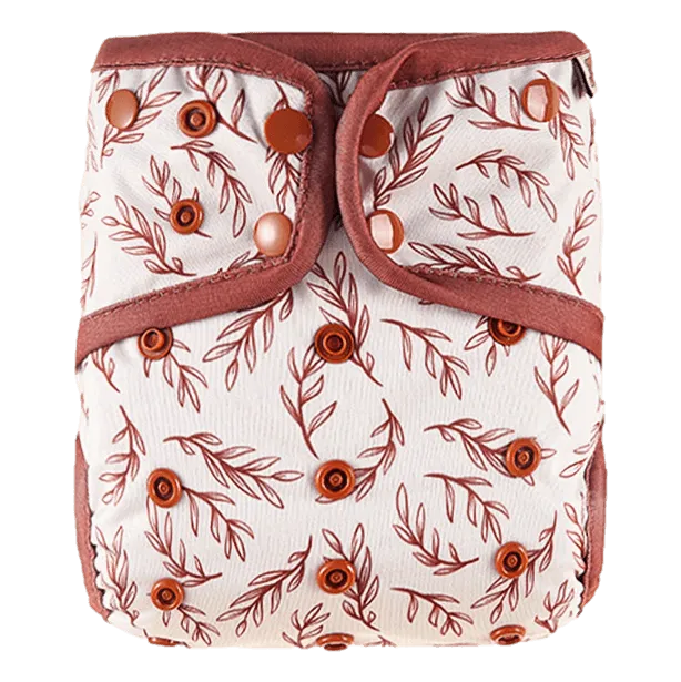 Happy Bear Windelhose | Zweiteilige Stoffwindel - Pocketwindel | Schnappverschlüsse | Twiggy