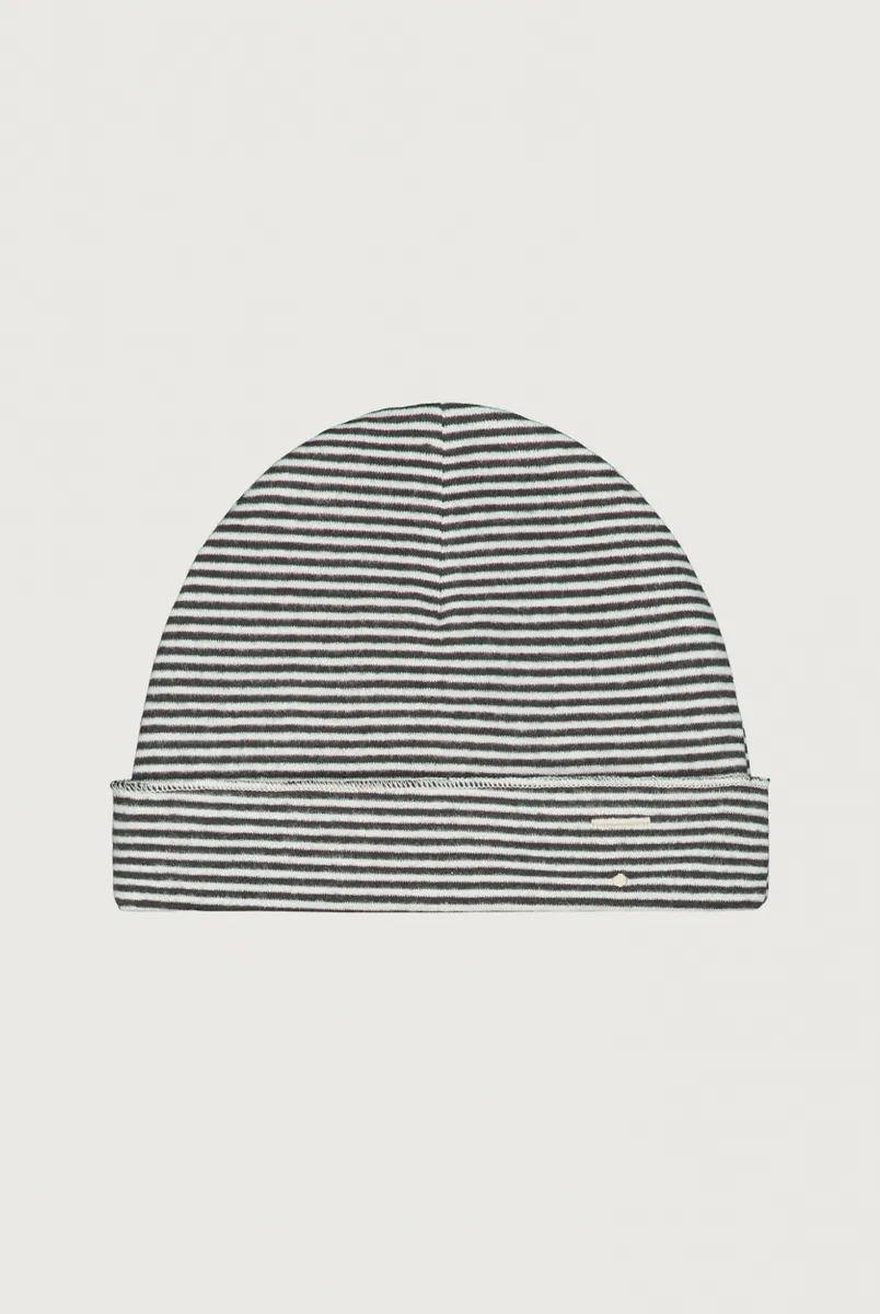 Gray Label Baby Mütze Nearly Black-Cream