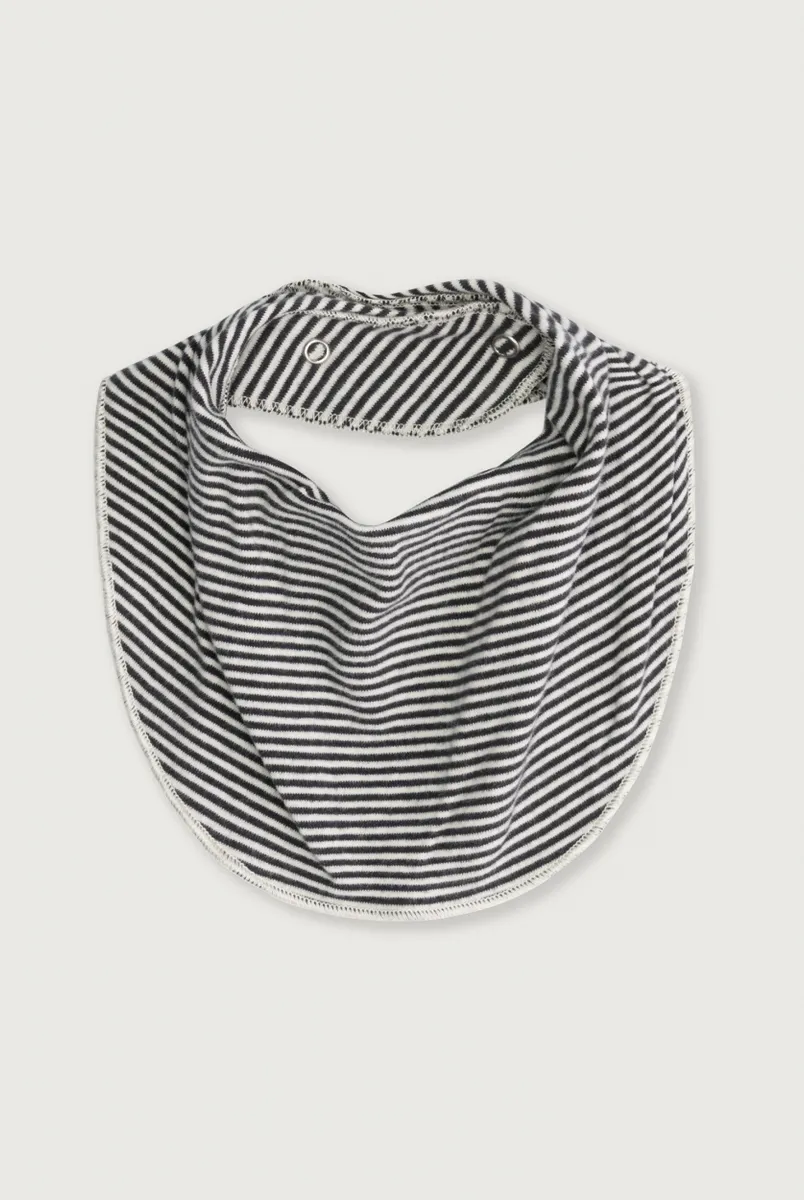 Gray Label Bandana Lätzchen | Nearly Black-Cream