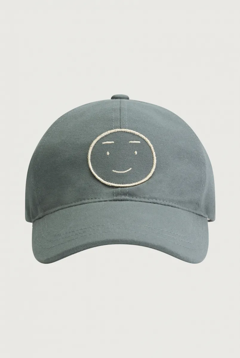 Gray Label Baseball Cap | Blue Grey