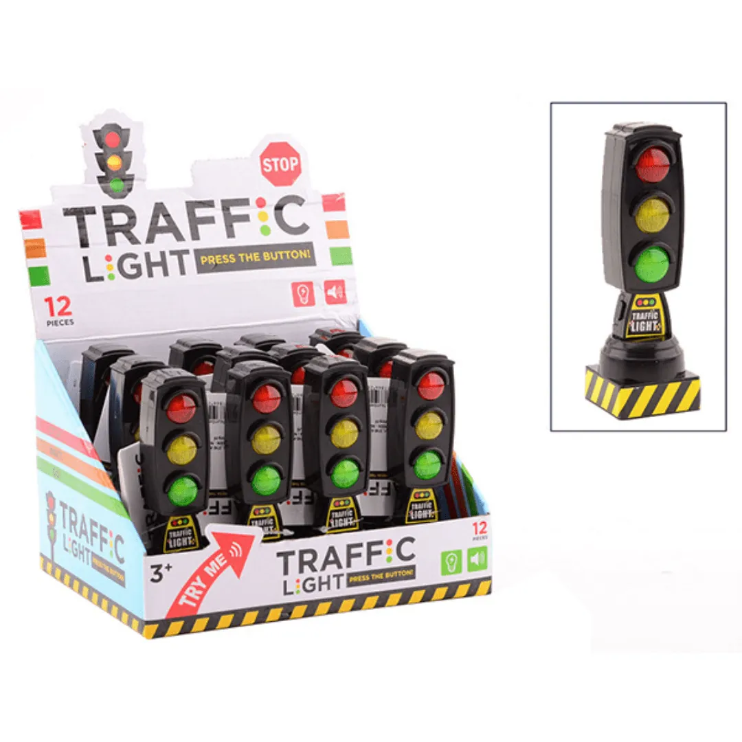 Verkehrsampel mit Licht und Sound