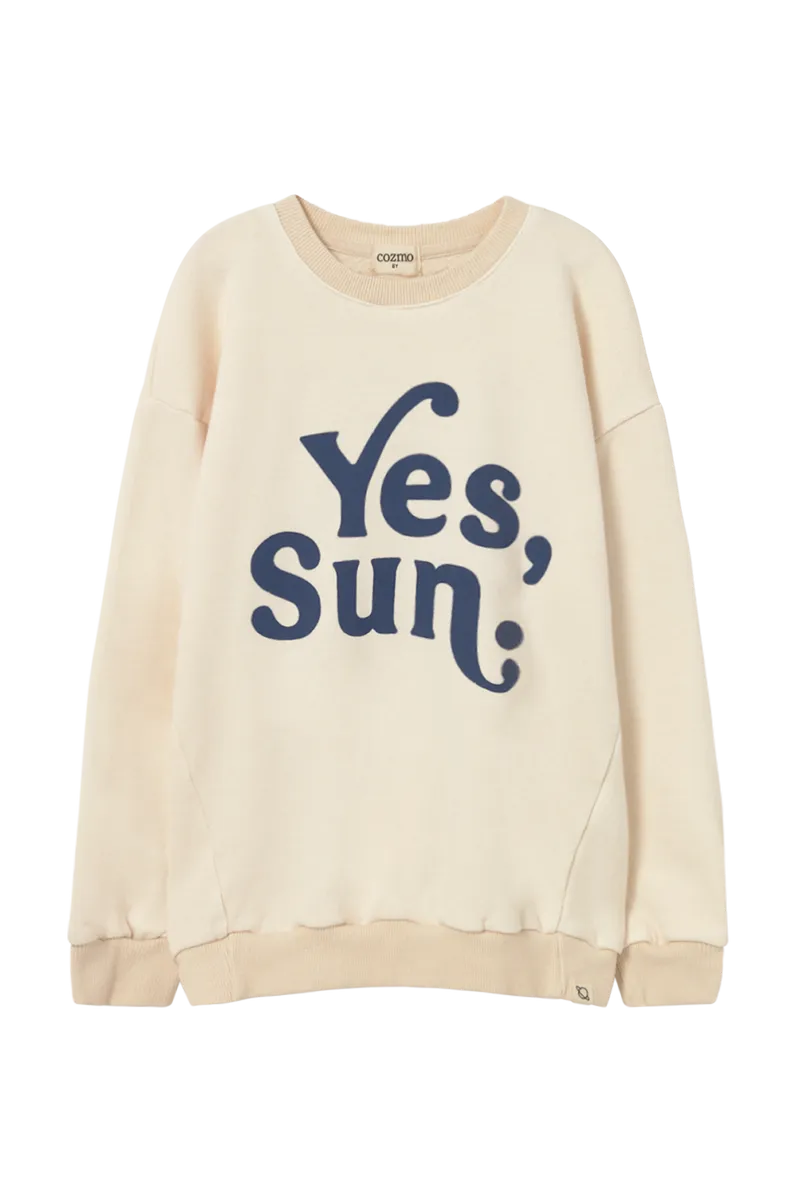 Cozmo Sweatshirt "Atlas" | Ivory