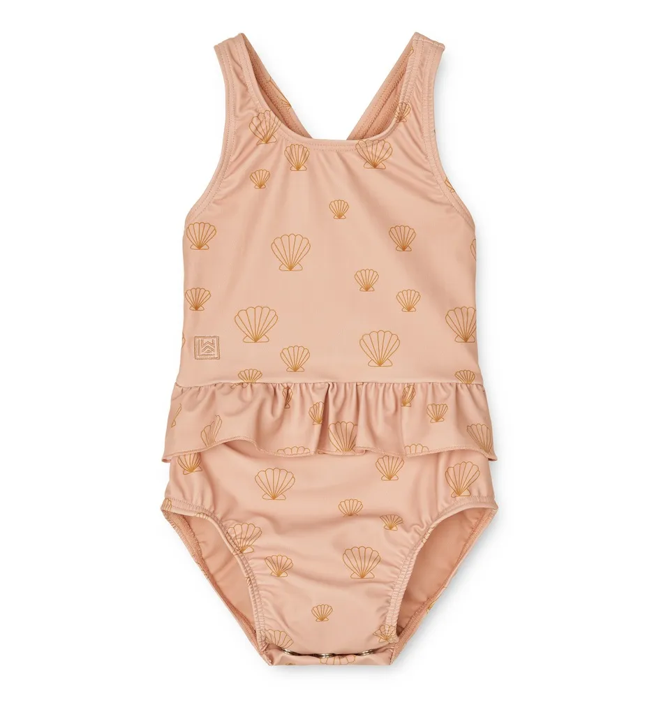 Amina Baby UV Badeanzug Seashell Pale Tuscany
