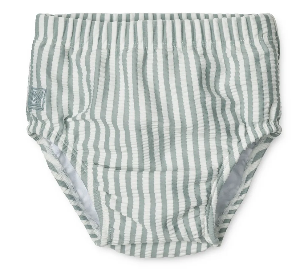 Anthony UV Baby Badehose Streifen Sea Blue White
