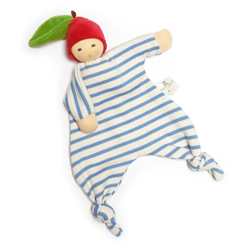 Nanchen Natur Kuscheltuch "Kleiner Apfel"