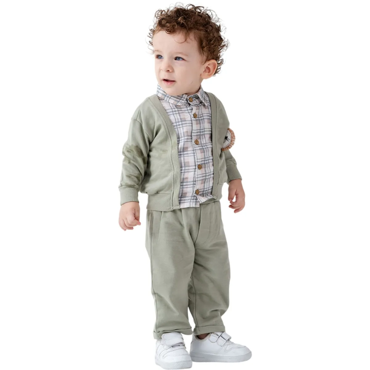 2-teiliges Baby Outfit aus Baumwolle Lion