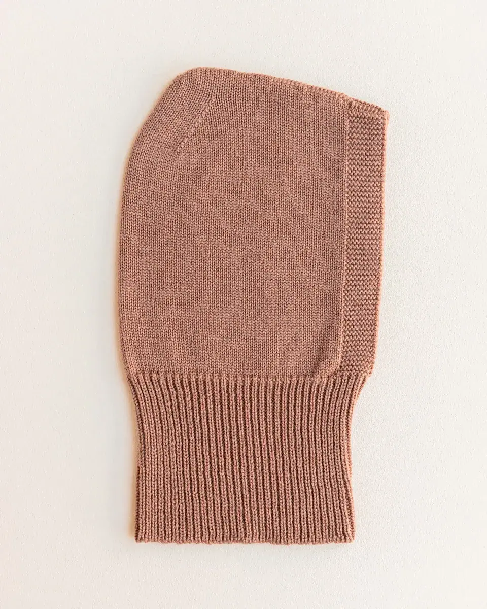 Hvid Balaclava Sturmhaube "Eddy" Terracotta
