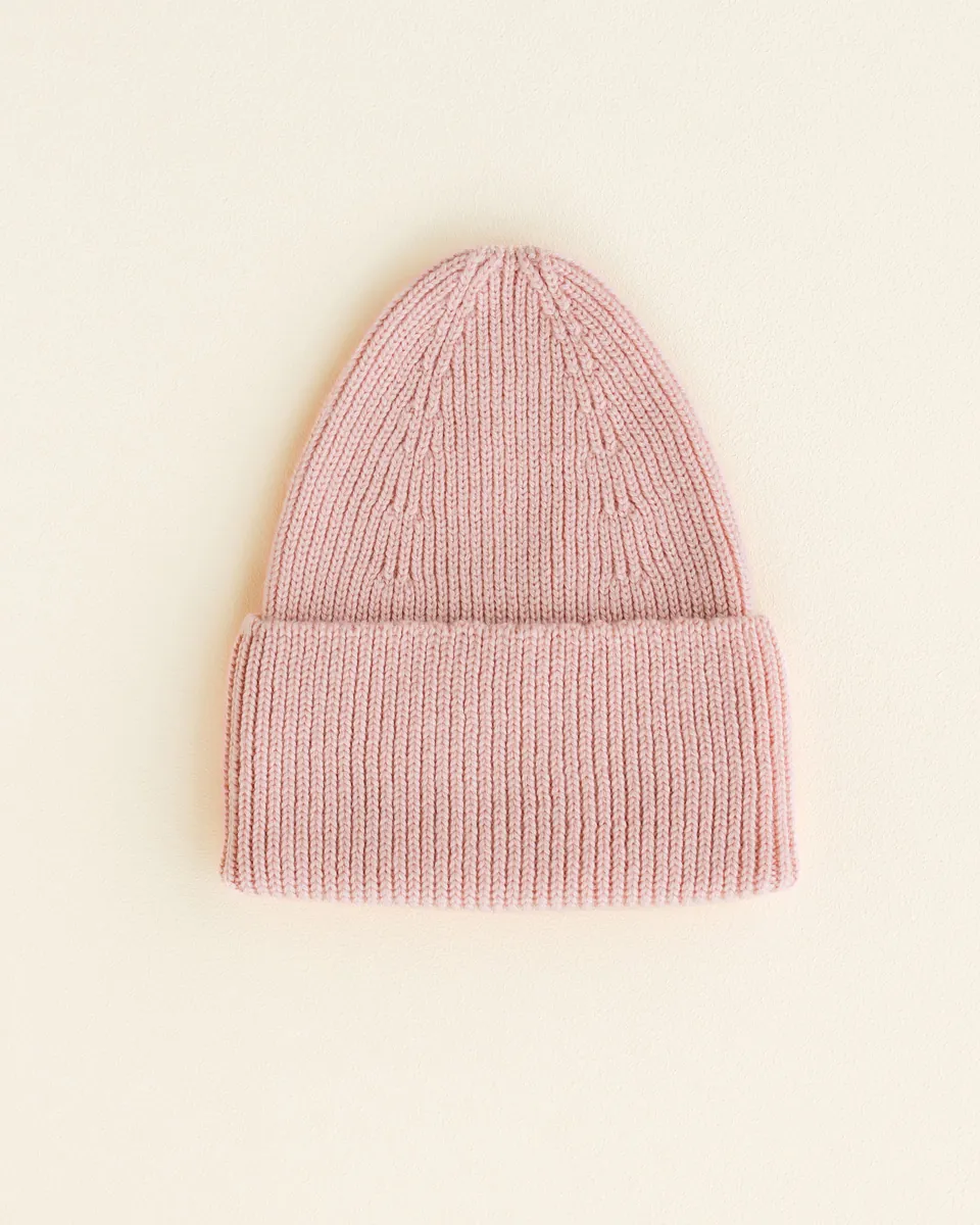 Hvid Kids Beanie "Fonzie" Powder