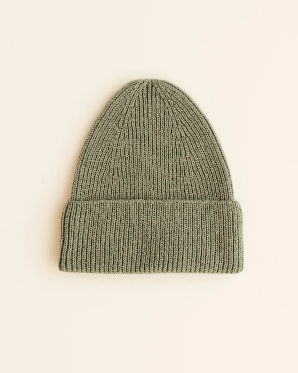 Hvid Kids Beanie "Fonzie" Artichoke