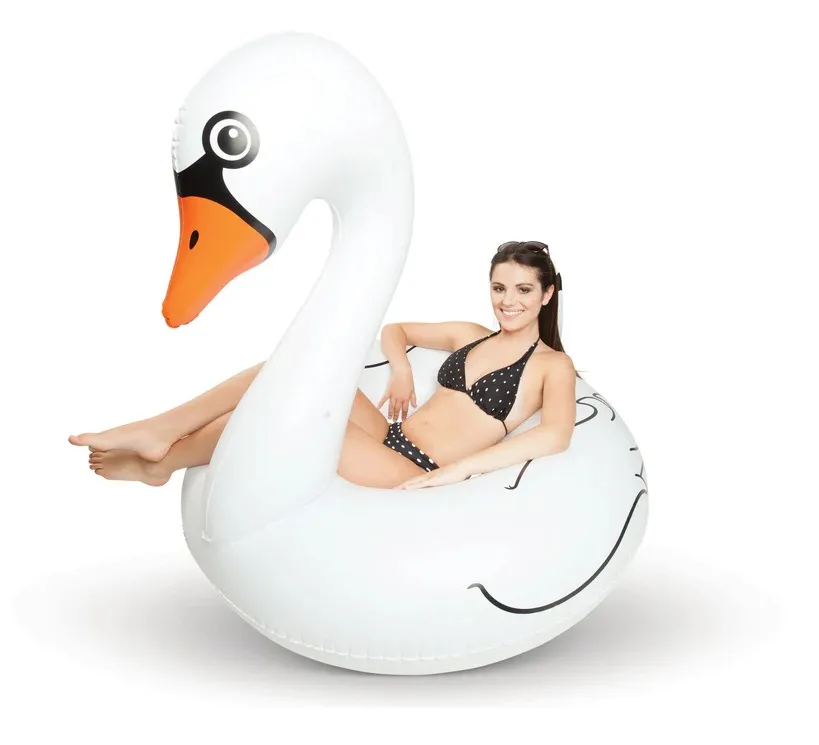 Schwimmring weisser Schwan