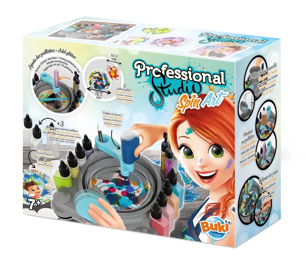 Professional Studio Spin Art