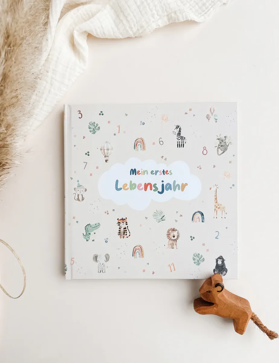 Babyalbum-Mein erstes Jahr - Boho Safari
