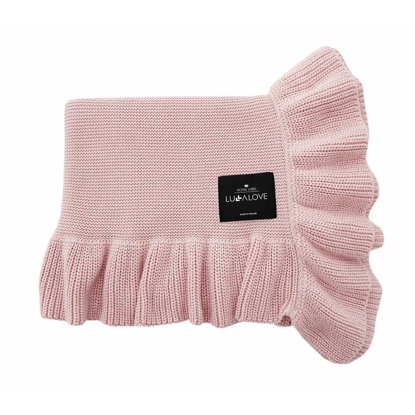 Bamboo Baby Blanket - Powder pink